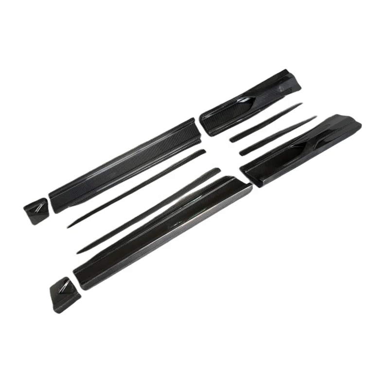 

Новый комплект боковой юбки из углеродного волокна в стиле 1016, боковой спойлер, обновление бампера для Lamborghini URUS