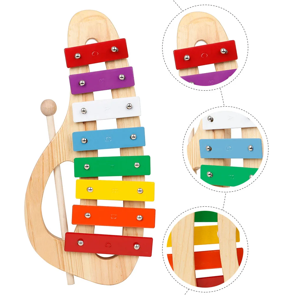 타악기 어린이 장난감을 위한 나무 음악 악기 아기 뮤지컬 장난감 피아노