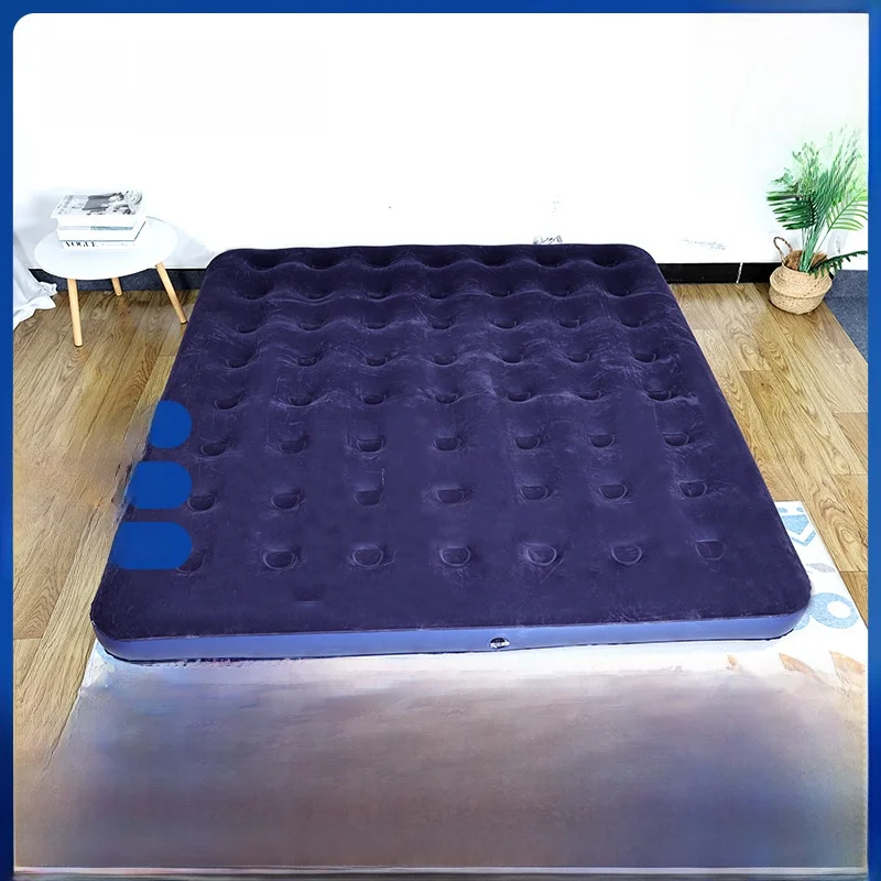 thickened-pvc-outdoor-camping-inflatable-bed-mat-velvet-mattress-home-use-lazy-kneeling-bed-built-in-air-pump