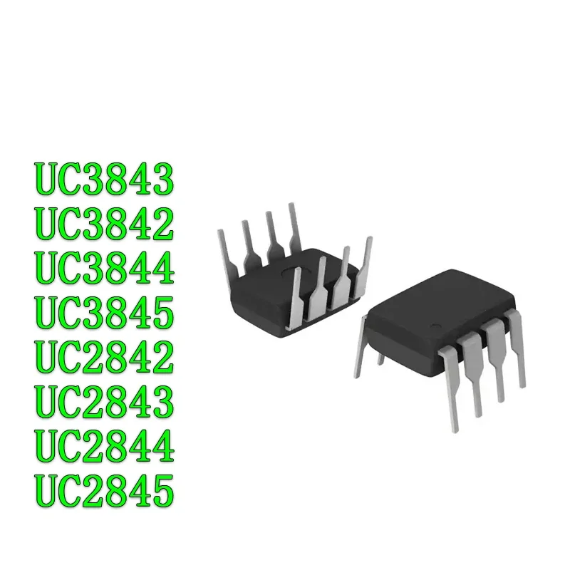 10PCS UC3843AN UC3843A UC3843 DIP-8 UC3843BN UC3842AN UC3844AN UC3845AN UC3842BN UC3844BN UC3845BN UC3842 UC3844 UC3845 UC2842