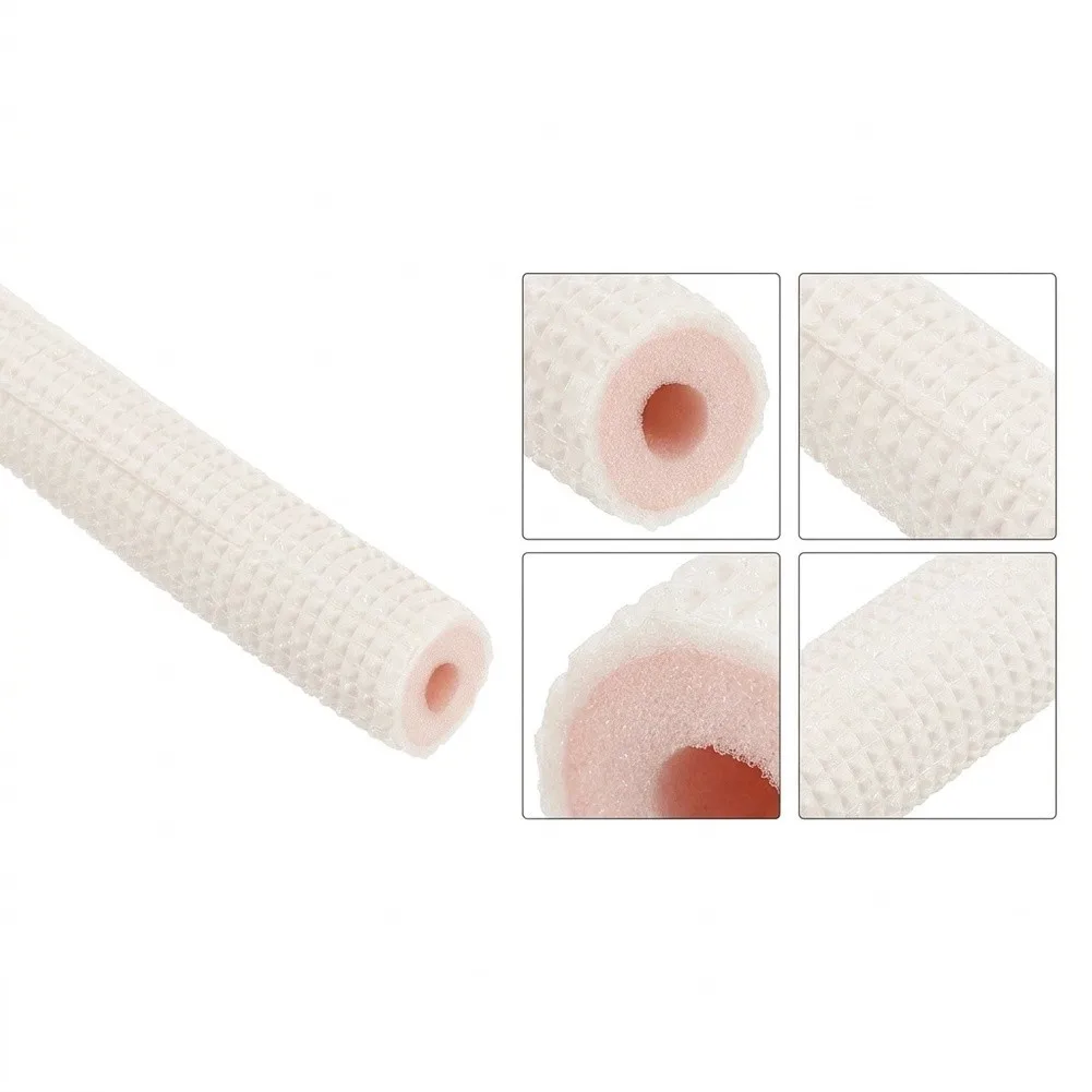 Insulated Foam Pipe Sleeve for Air Conditioning Systems Designed to Reduce Heat Loss and Prevent Condensation Buildup