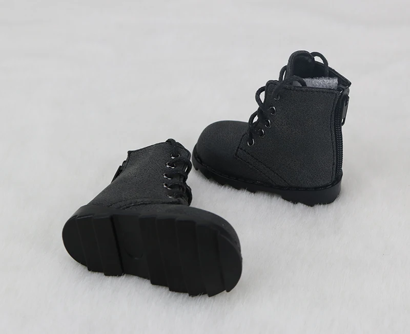 70cm 1/3 1/4 1/6 Yosd 여자 남자 소년 소녀 SD AOD DOD BJD MSD Dollfie 합성 가죽 신발 블랙 Gery YG412