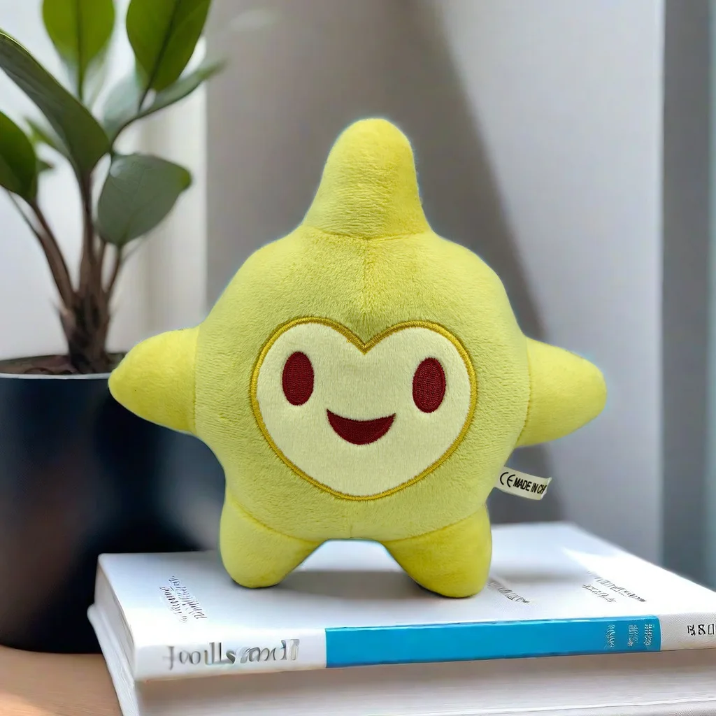 Adorabile Lucky Wishing Star peluche bambola morbido peluche cuscino Kawaii accompagna il sonno giocattoli di peluche decorazione della casa regali