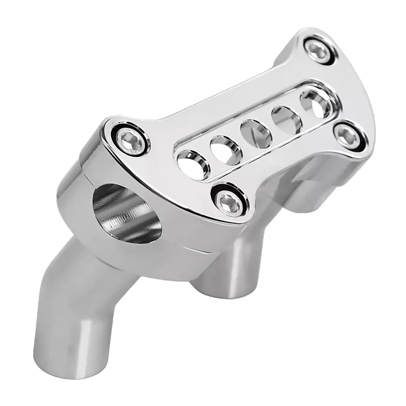 

4 Inch Pullback Handlebar Riser 1 Inch Top Clamp For Dyna Fat Bob Sportster 883