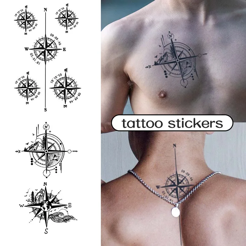 2/3/4Pcs Herbal Tattoo Sticker Set Temporary Waterproof Tattoo Stencil Sticker Last for 7-12 Days Fake Tattoo Covering Body Scar