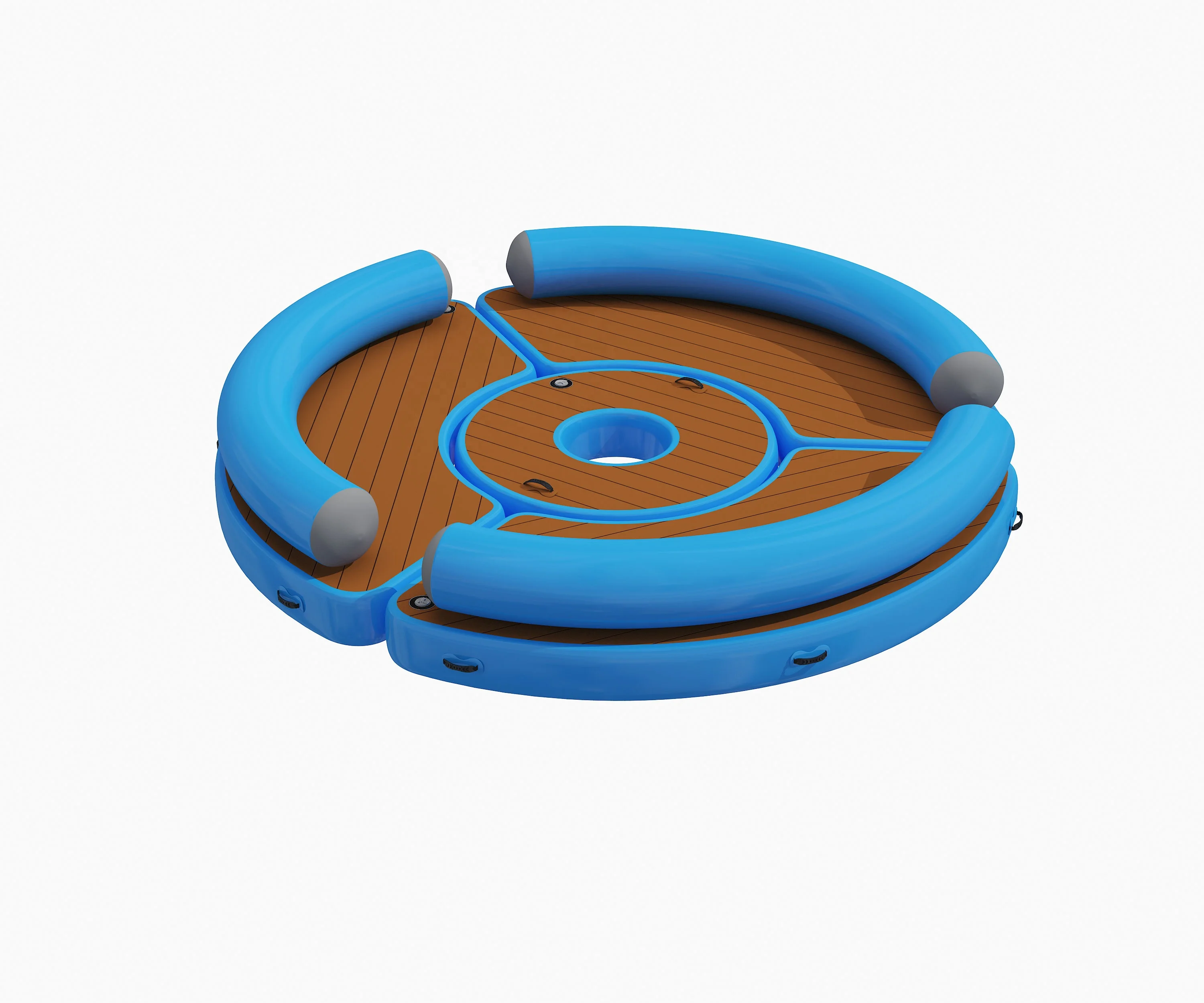 

For Floating Island Pool Bed And Lounge Chair Inflatable Floating Bar Yacht C Dock