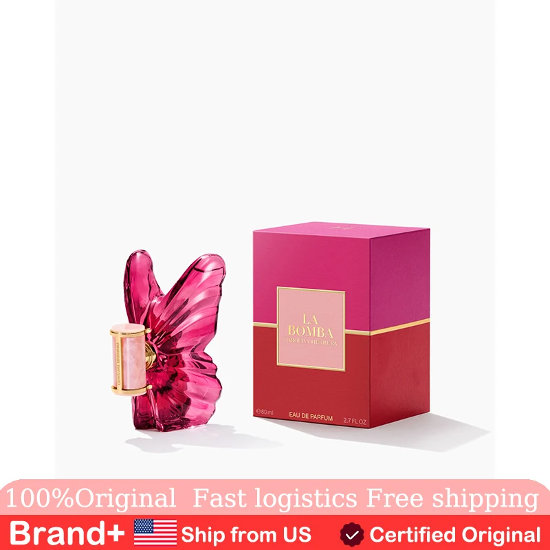 

Carolina Herrera La Bomba Eau Parfum 50ml Long-lasting Fragrance Cologne Arabian Women Persistence Pheromone natural Pheromone