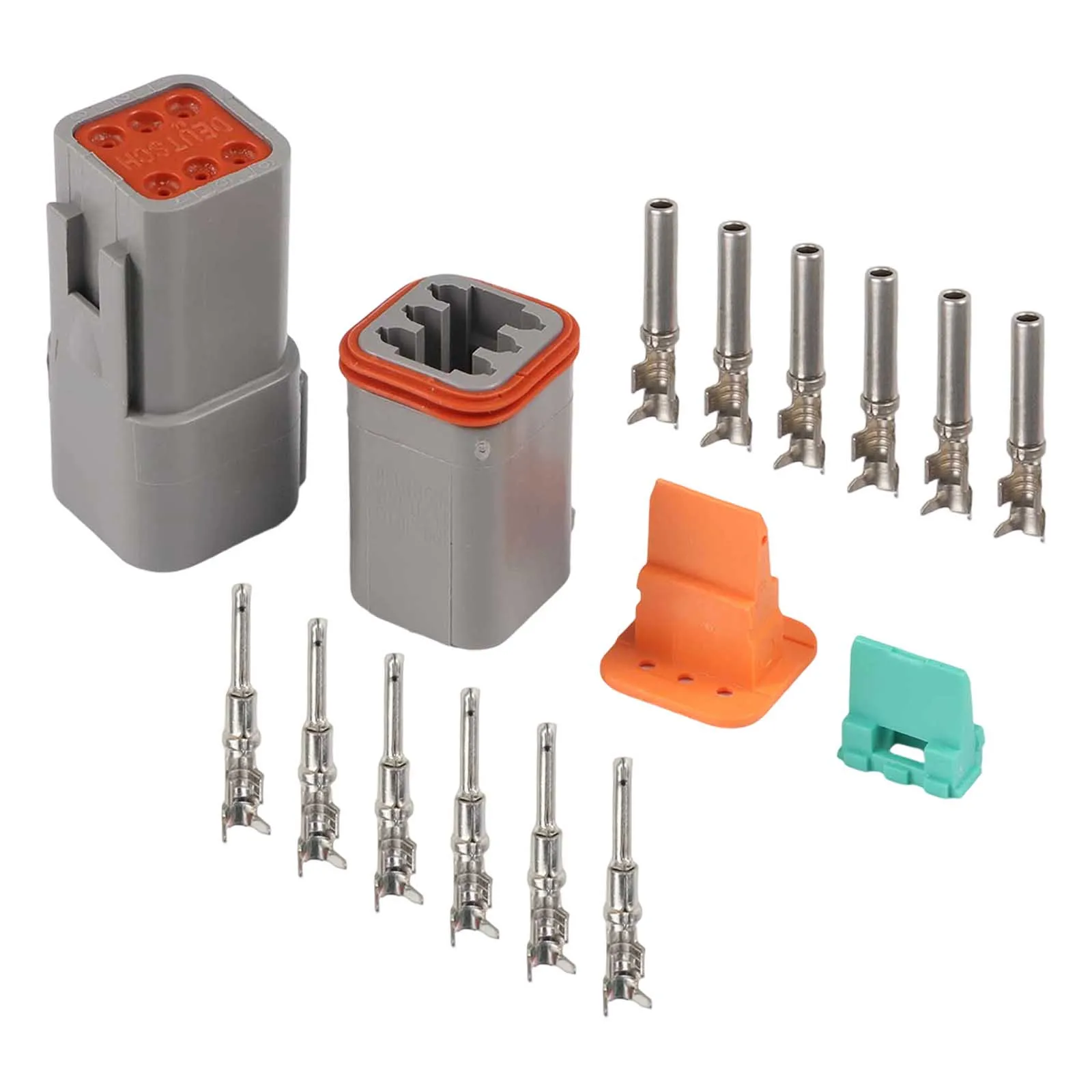 6pin For DEUTSCH Connectors for Reliable Automotive Use Waterproof and Flame Retardant Design for Optimal Safety