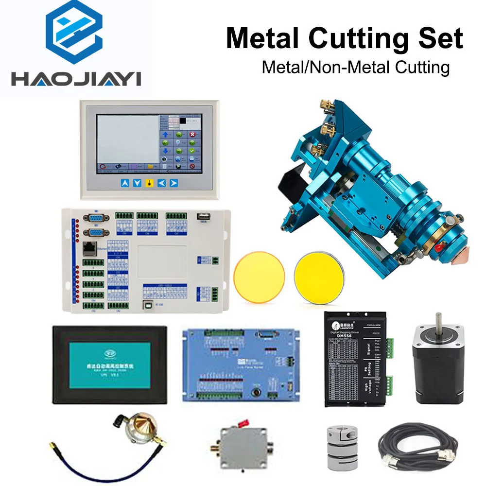 HAOJIAYIRuida Metal Cutting Set CO2 Laser 150-500W Metal Non-Metal Hybrid Auto Focus for Laser Cutting Machine