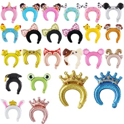 20pcs Mix Headband Balloon Cute Bear Rabbit Cartoon Balloon Kids Birthday Party Decoration Baby Shower Kids Toys
