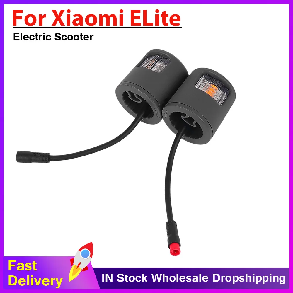 

Turn Signal Light For Xiaomi Elite Electric Scooter Turning Light with Waterproof Plug Handle Light Replacement Parts