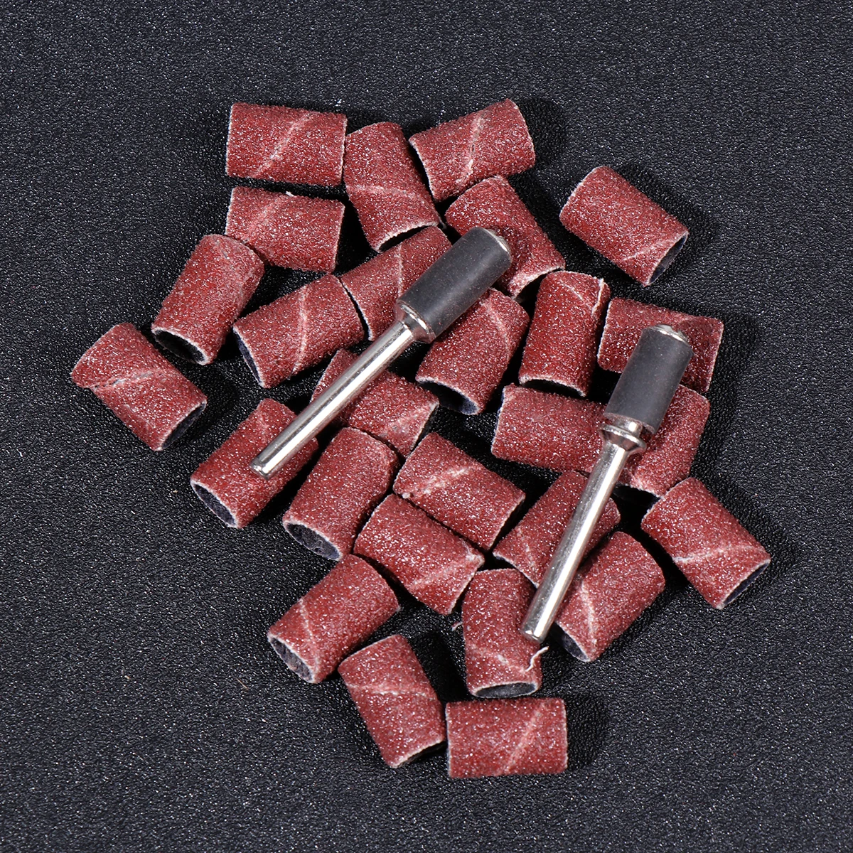 

1Set Grind Sanding Ring Polishing Sandpaper 80 Mesh Manicure Pet Tool High Efficiency for Metal Plastic Wood Jade