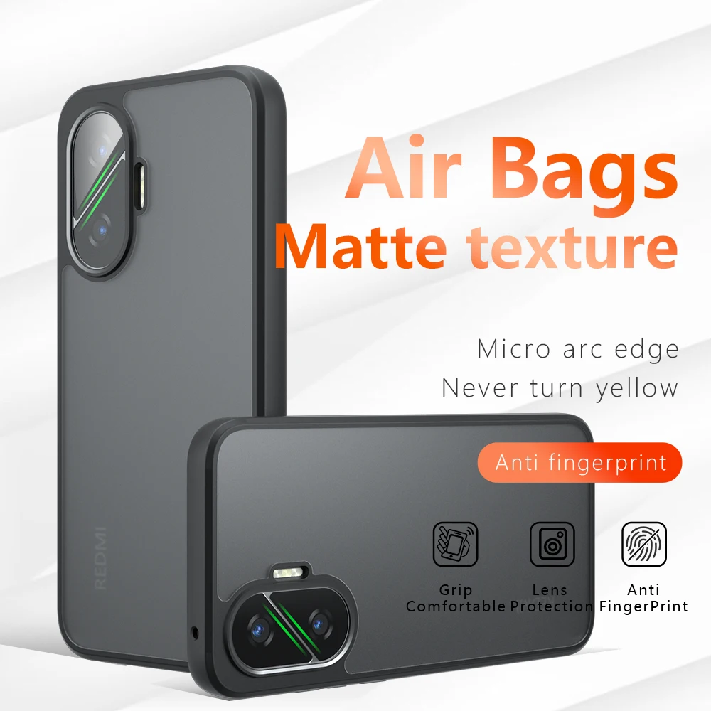 Skin Sensation Airbag Anti Drop Case Cover for Xiaomi Poco F7 Mircropyle Back Case Cover Poco F7 Ultra Fundas Para Poco F7 Pro