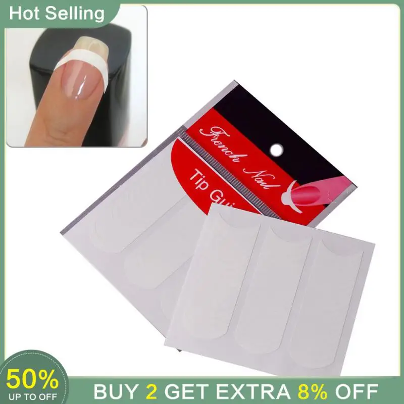 Французская маникюрная полоска создает стильный дизайн ногтей высококачественное пошаговое руководство для идеального результата направляющая наклейка для бахромы