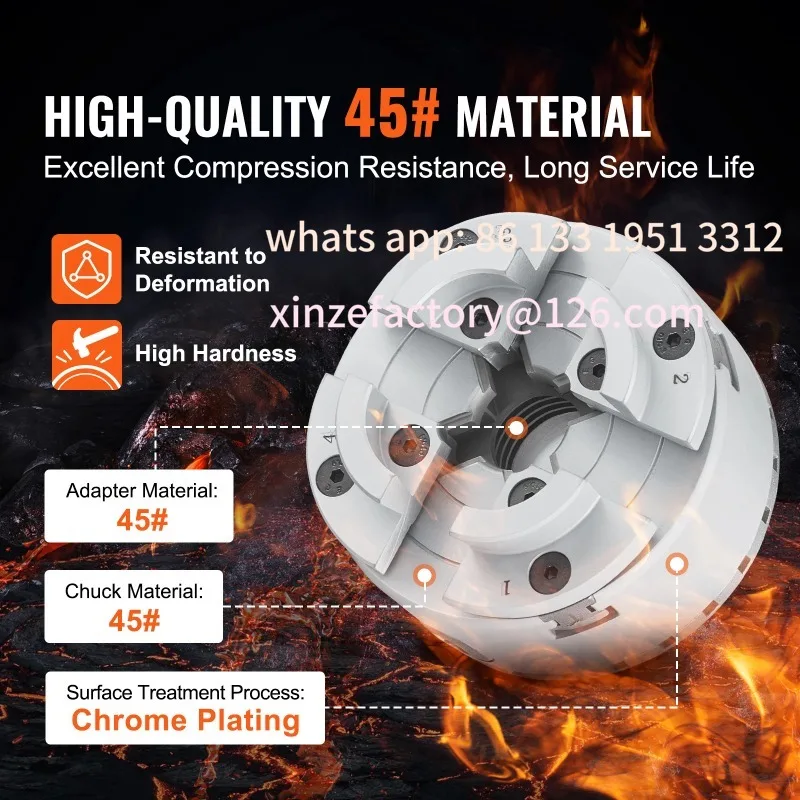 

CustomizableMachine Accessories Self-centering Tool for Precis SucceBuy Metal Lathe Chuck 4-Jaw 2.75" or 3.75" Diameter Turning