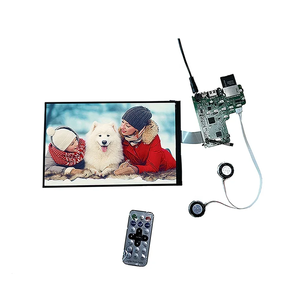 10 Inch IPS Led Advertising Screen Display Decoder Board Picture Video Advertising Player