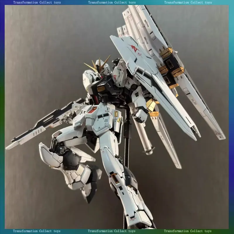 

In Stock GAOGAO RG 1/144 Nu Assembly Model Kit RG32 RX-93 Double Fin Funnel Action Figures Robot Model Christmas Toys Gift