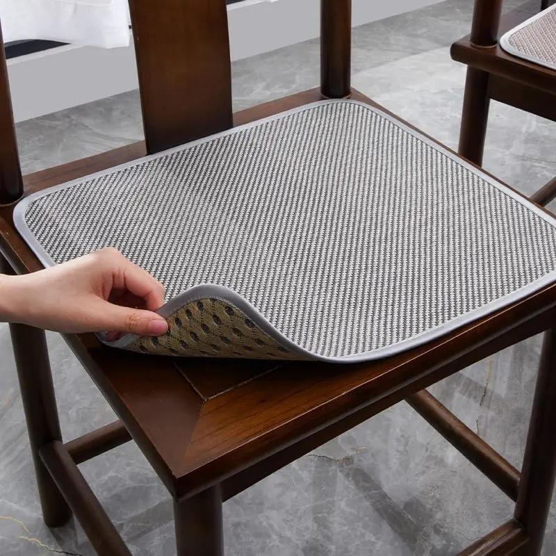 40x40cm/50x50cm Summer Cooling Mat Chair Pad Office Chair Stool Breathable Assorted S Sofa Auile Bamboo Cuion Ice Pad