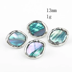 Schwarze Mutter der Perlenschalenknöpfe für Kleidung, Ornamente, Metallknopf, Blusen, Strickjacke, Nähbedarf, 5pcs 8 Hauptverkäufe Mutter Perlenknöpfe - №5