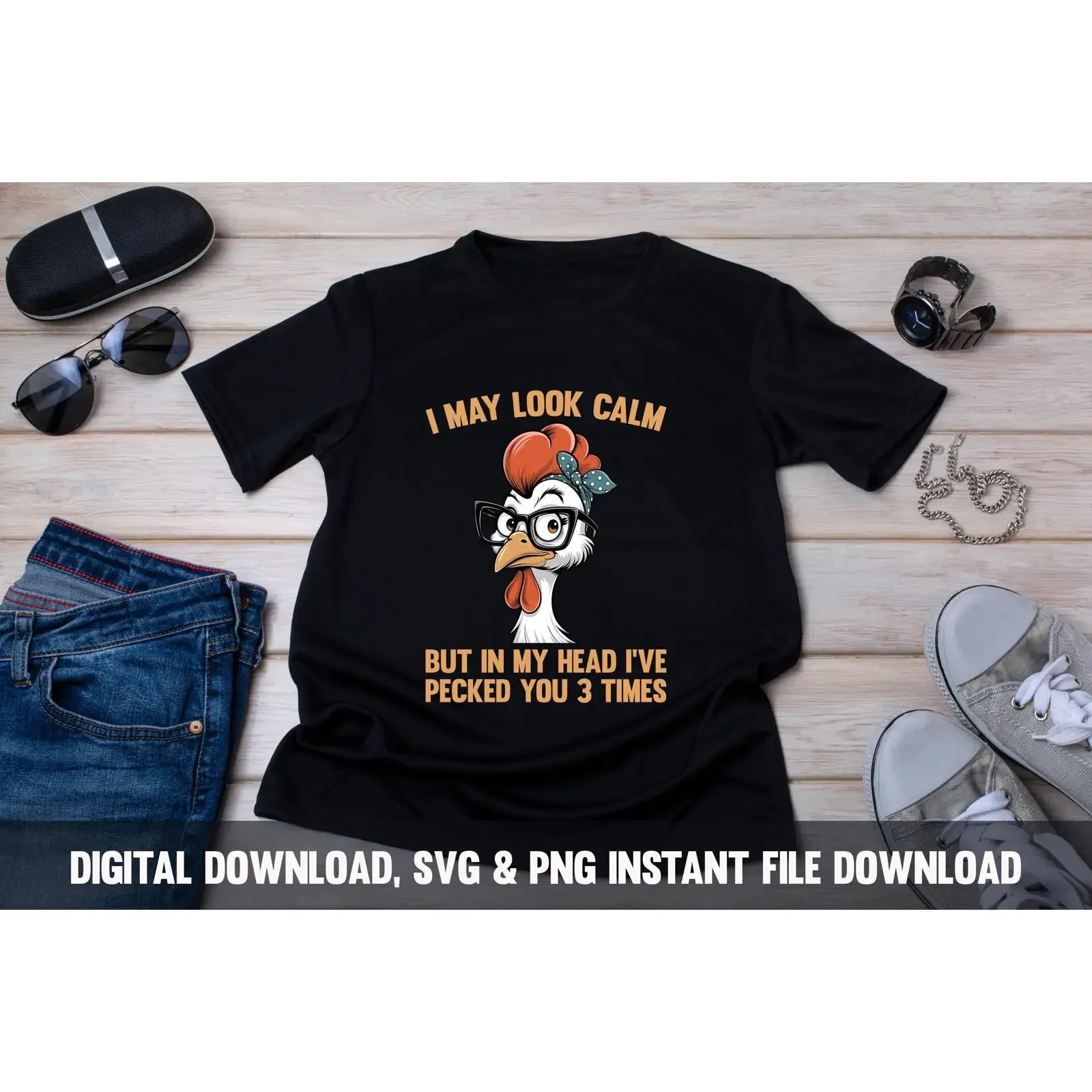 Funny Chicken Pecking Humor PNG SVG Farm Girl Digital Download vintage Washed Soft Comfortable fashion Stretched Slightly
