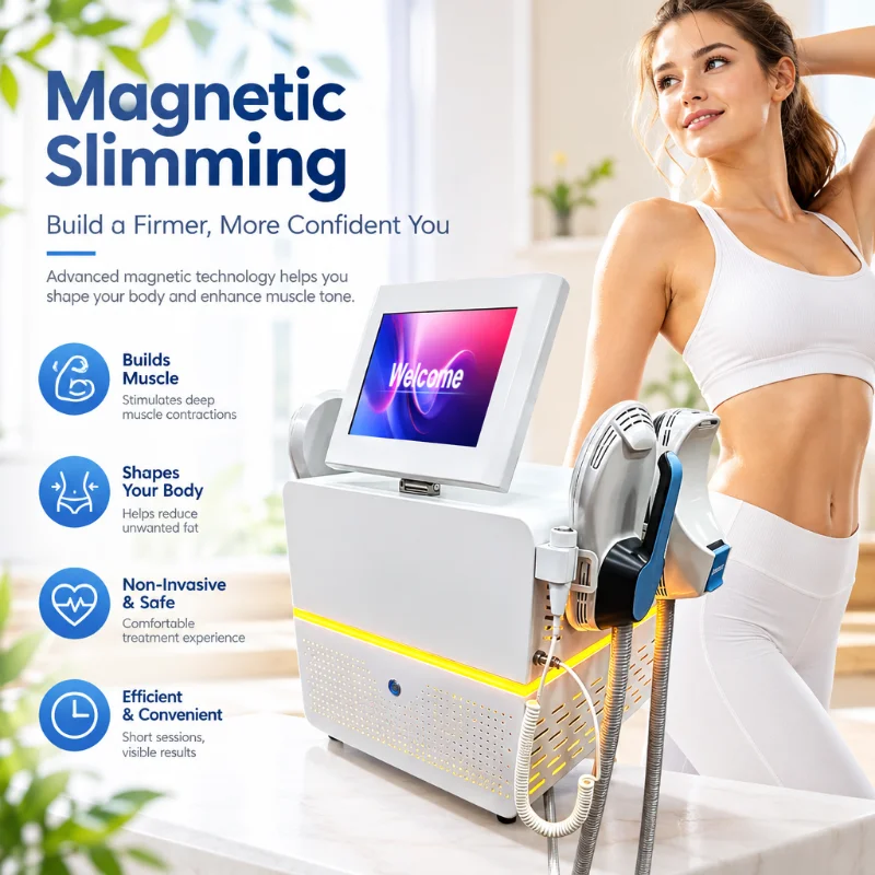 EMS 4 Handles Professional Zero Body Sculpt Ultra Pro RF Hi-emt Muscle Stimulate Slimming Machine
