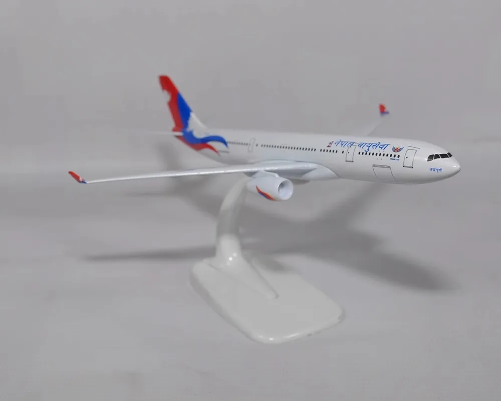 

20cm 1:400 Scale Air Bus A330 Plane Model Airplane Nepali Airlines 330 Plane Alloy Diecast Airplanes Model Planes for Adults