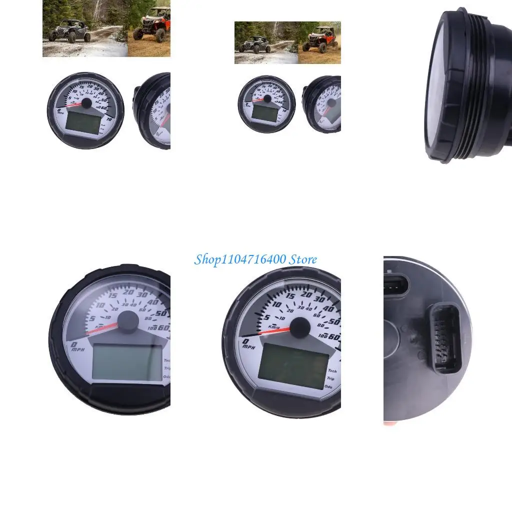 

y1gd Speedometer Cluster Assembly Multifunctional Instrument Cluster Compatible for ATV 500 600 700 800