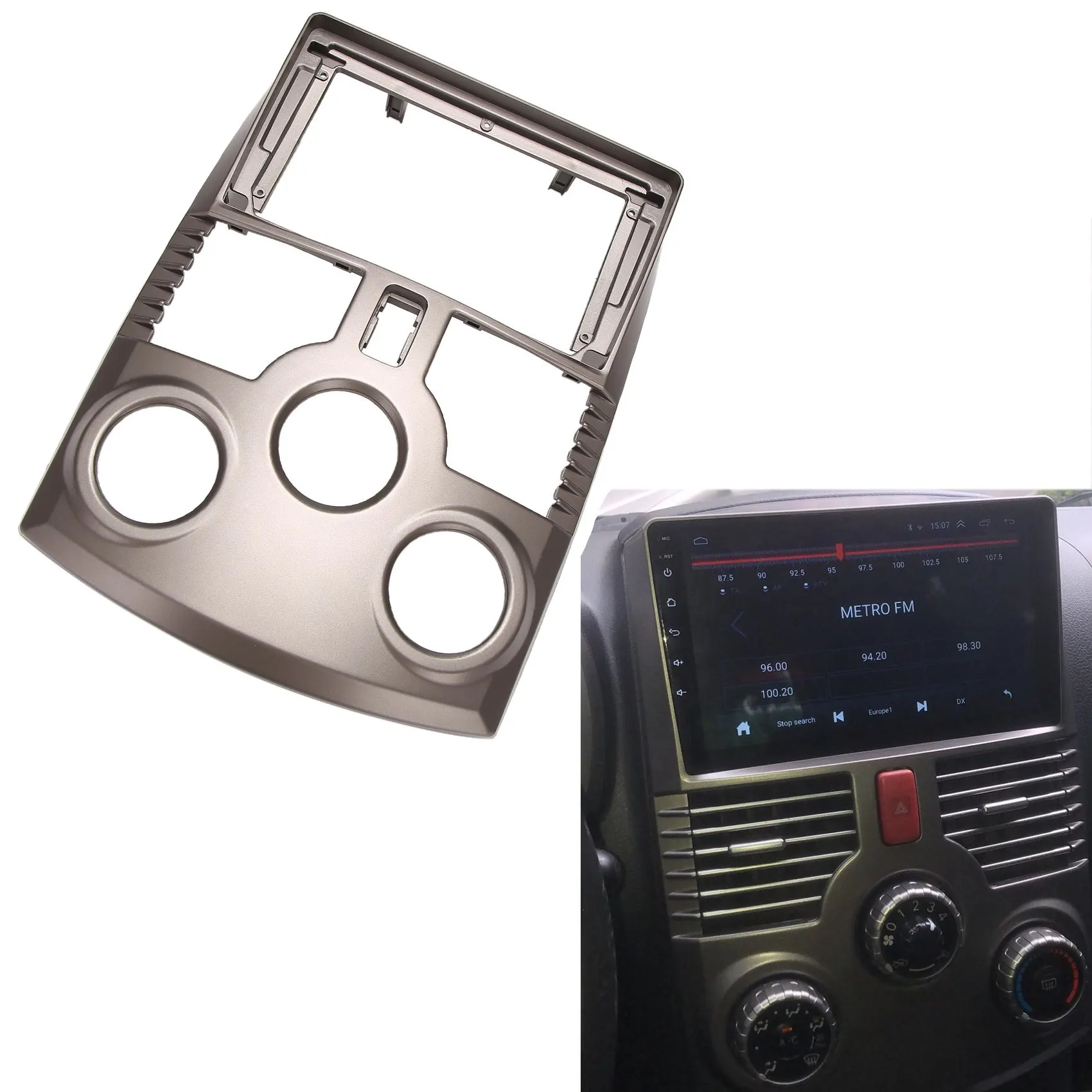 2 Din Car Radio Fascia for Toyota Rush/ Daihatsu Terios DVD Stereo Frame Plate Adapter Mounting Dash Installation Bezel