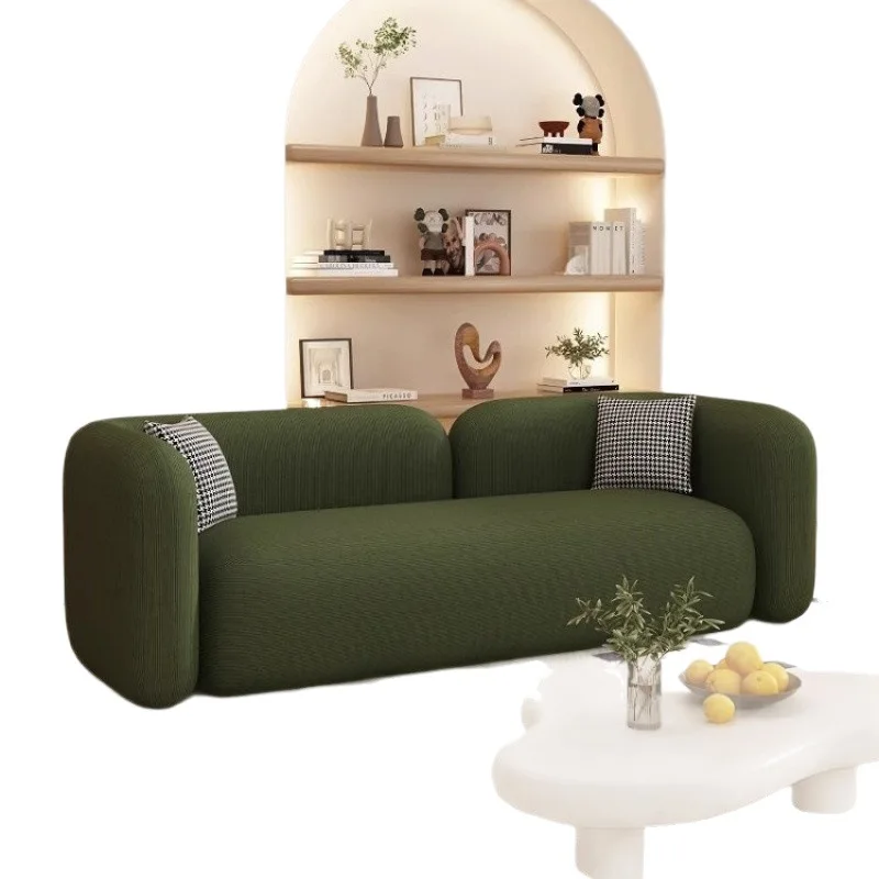 

Internet celebrity home living room sofa small apartment rental apartment direct row hotel lobby