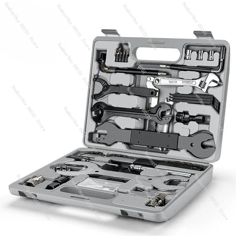 

Bicycle repair toolbox, wrench tire repair set, road bike mountain bike maintenance and repair equipment