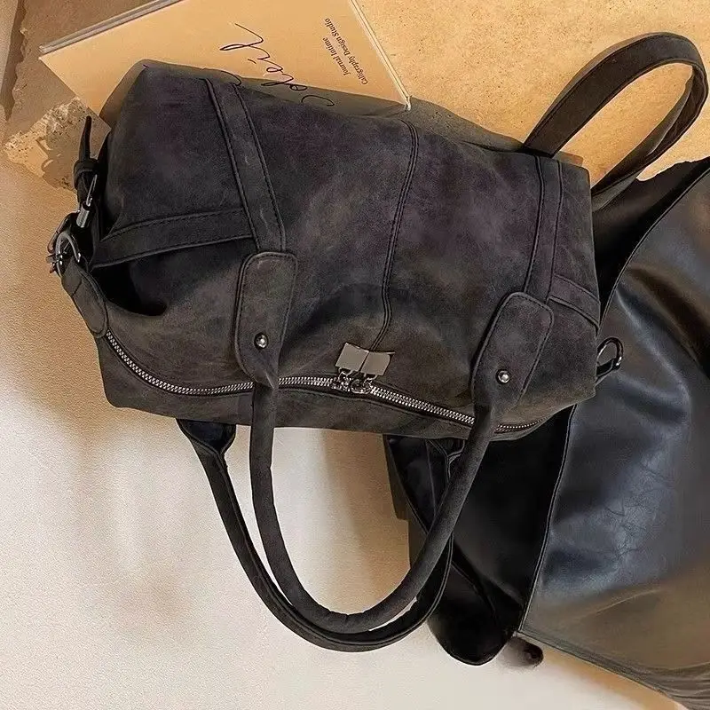 

Large-capacity New Casual Versatile Shoulder Messenger Business Luggage Women's Hand-held Travel Bag Exquisite Simple Leisure