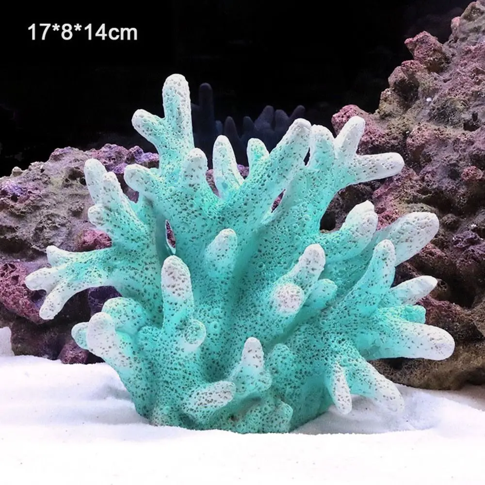 Resin Artificial Coral Model Landscape Making Simulation Fish Tank Ornaments Desktop Adornment Artificial Coral