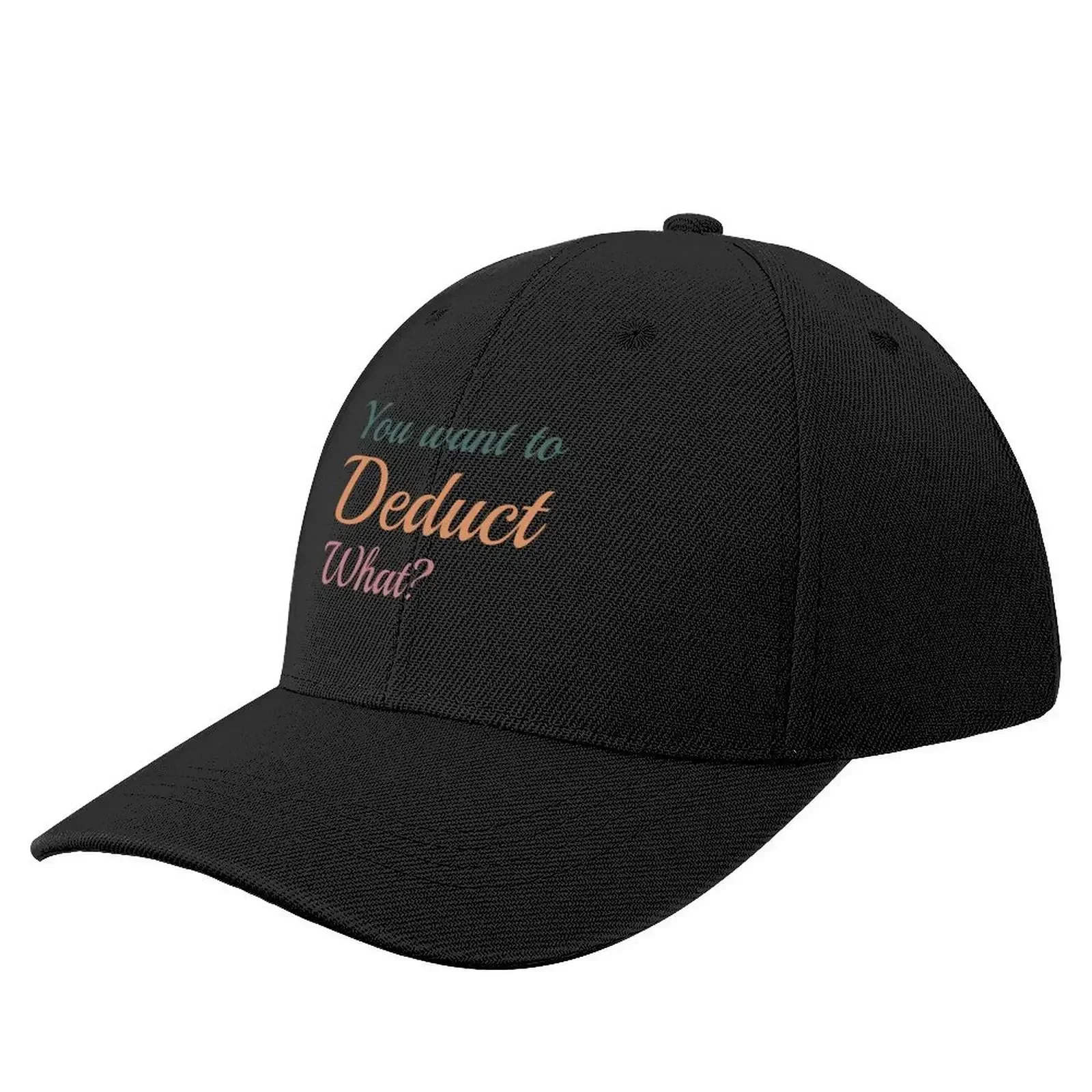 Accounting officer saying You want to deduct what? Baseball Cap Icon Vintage New In The Hat Caps For Women Men's