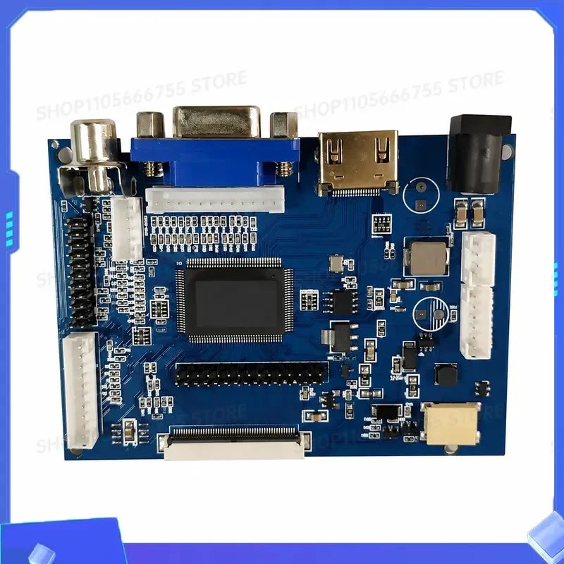 for PCB800099-V.9 LVDS TTL Driver Board Upgraded Version with Built-in Multi-screen Parameter Universal Driver Board