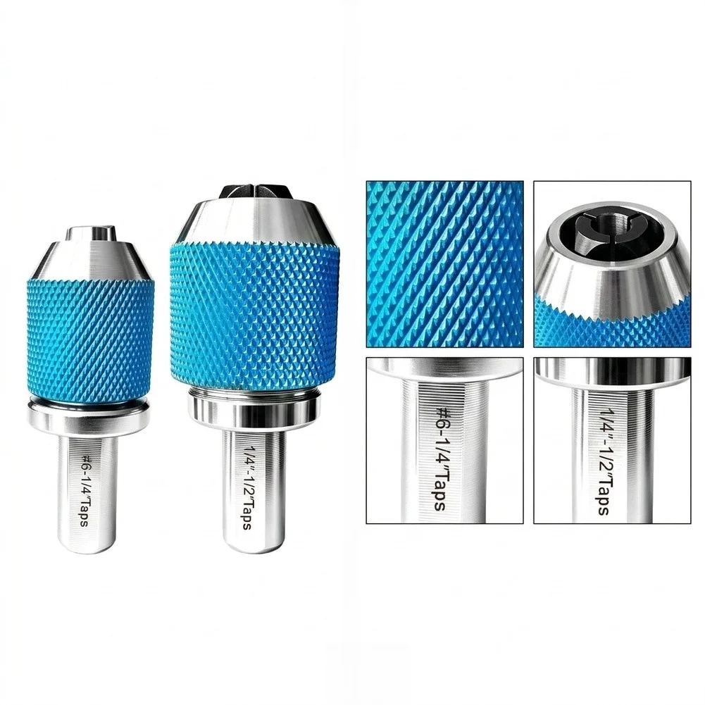 Manual For Threading Tool Set with Adjustable for tap Sockets for #6 1/4 inch and 1/4 1/2 inch Sizes and 54/57mm Dimensions