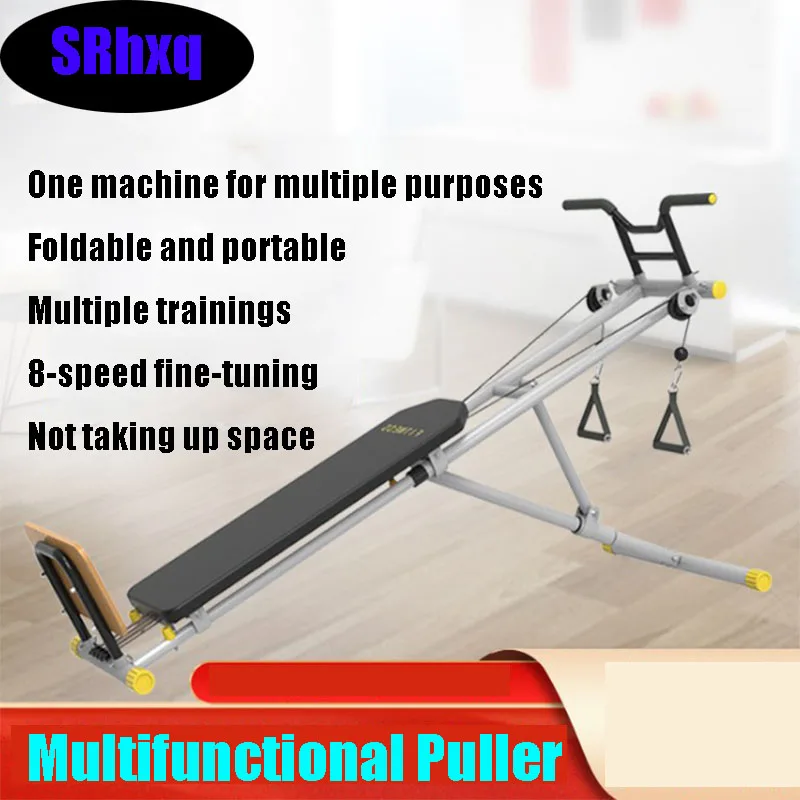 Home Fitness Adjustable Resistance Synchronizer, Pull-up Tension, Comprehensive Waist and Abdominal Core, Training Device