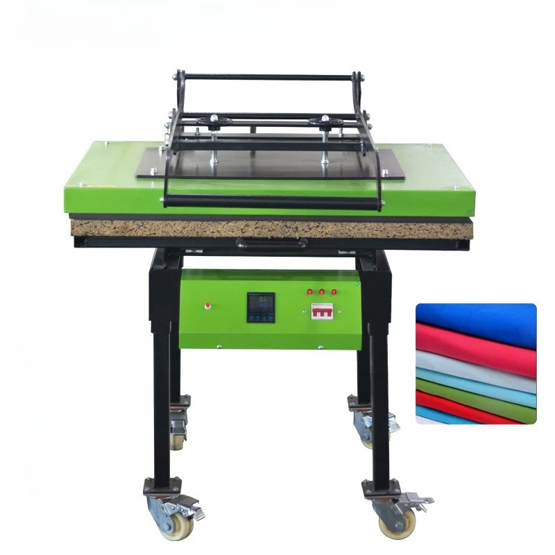 

60 * 80 large format magnetic hand-drawn high-pressure heat transfer machine, pennant clothing T-shirt heat transfer machine