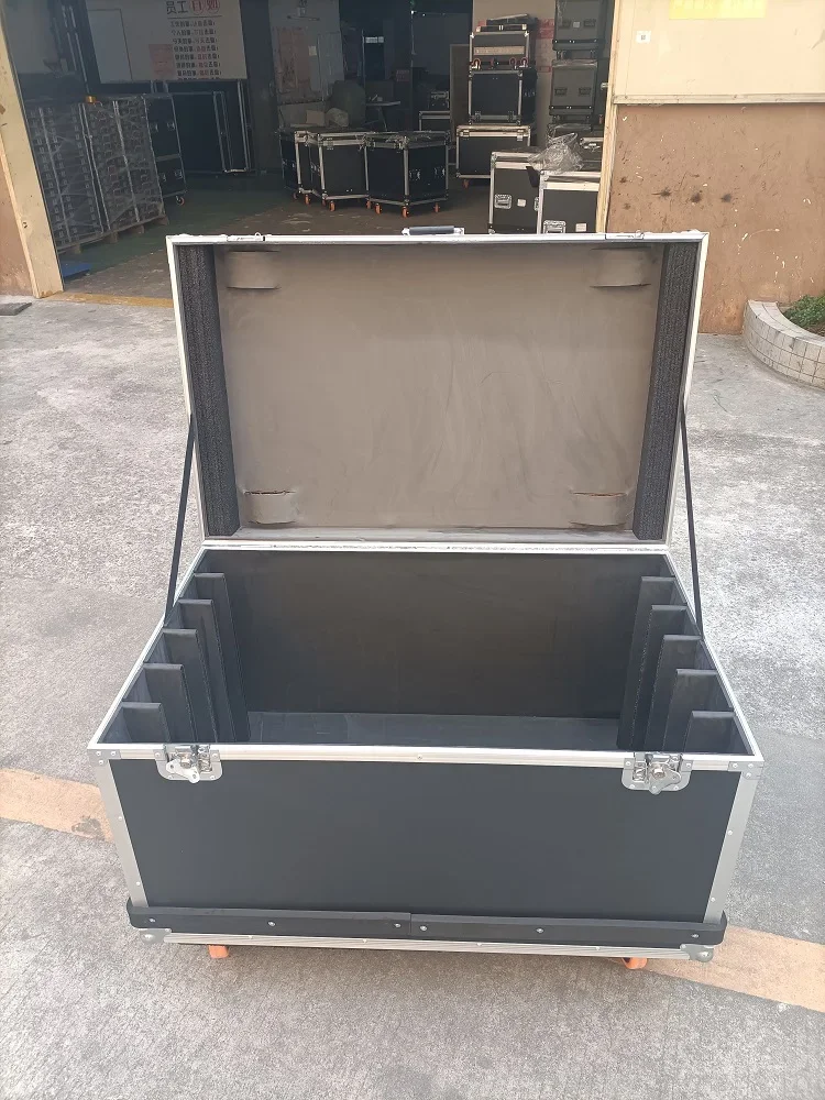 Customized Size Rental LED Screen Display Die Casting Wooden Aluminum Cabinet Accessories Packaging Flight Case For Rental