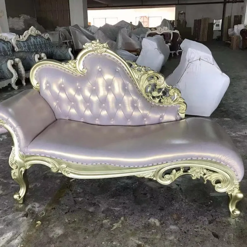 

Royal sofa furniture antique design lounge chair leather wedding royal living room carved lounge chair