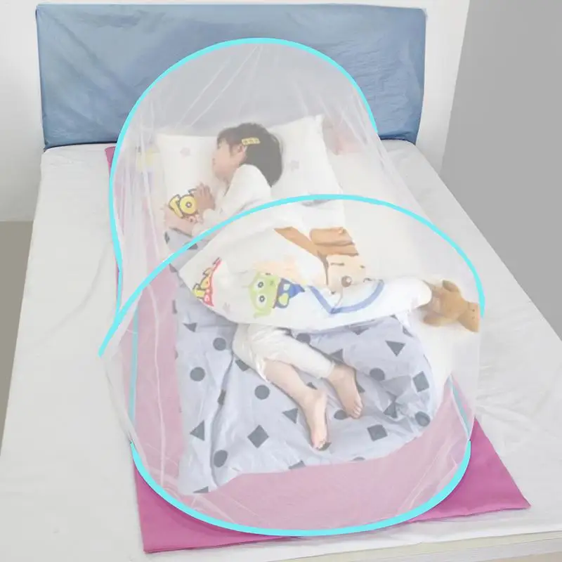 Mosquito Net For Trips Anti Mosquito For Girl Single Bed Folding Portable Adjustable Luxury Mosquito Net For Bed With Zipper