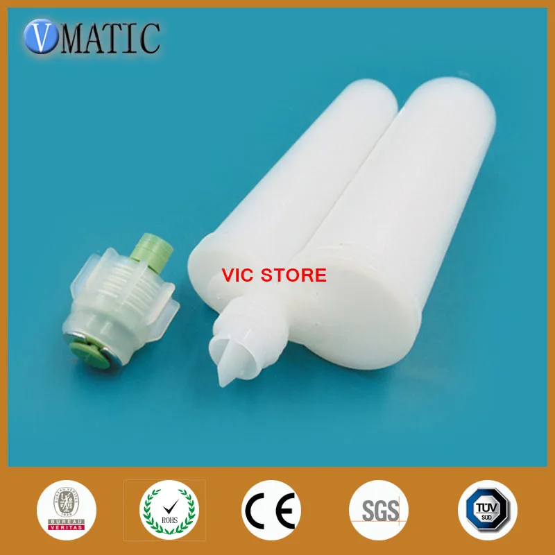 Two Component 200 Ml Cc 2:1 Ratio Glue Dispensing AB Mixing Plastic Caulk Gun Cartridge