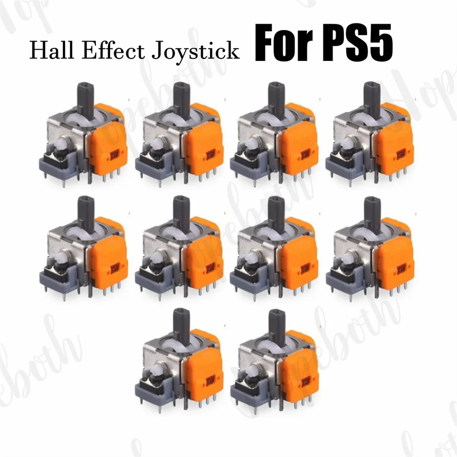 10pcs Hall Electromagnetic Joysticks High Precision Hall Electromagnetic Joysticks For PS5