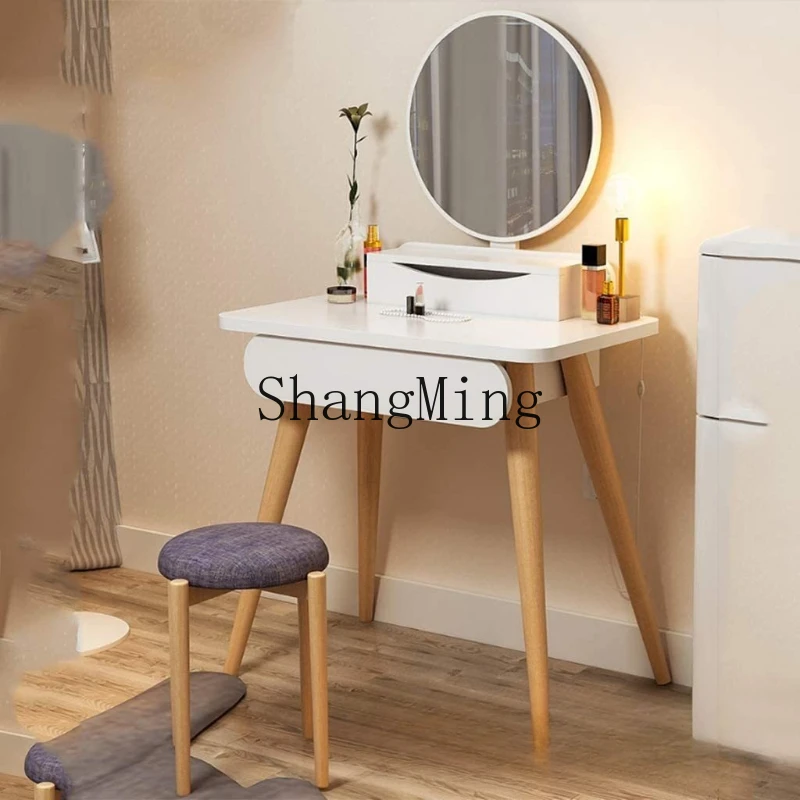 

SM simple dresser bedroom modern simple small e****mical multi-functional makeup table