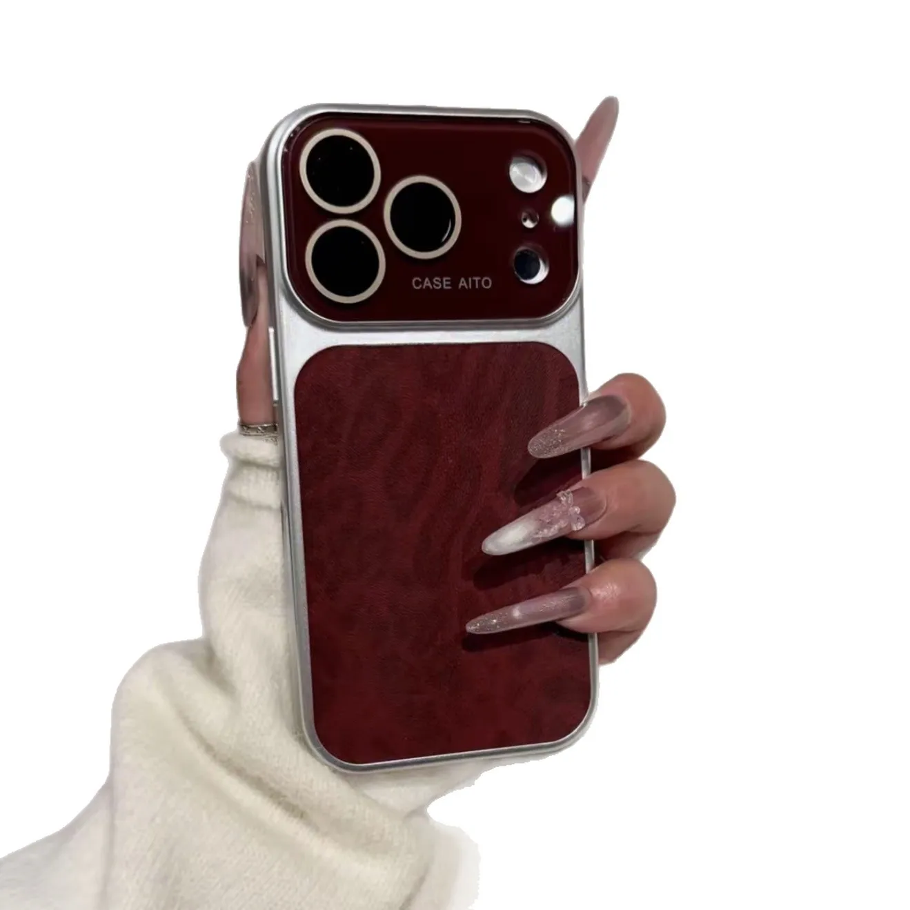 Magnetic Leopard Pattern Phone Case for iPhone 18 pro max 17 Pro 16 15 14 Pro Max with Camera Cover Soft Touch Shockproof Case