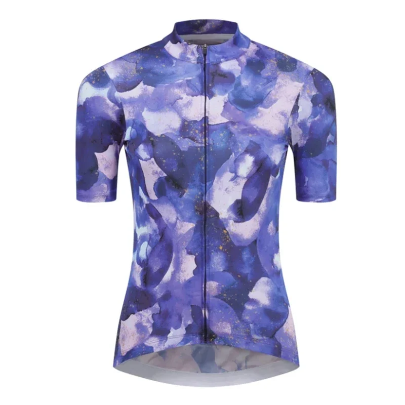 Woman Fashion Cycling Jersey 2022 Summer Short Sleeve Breathable Road Bike Shirt Quick Dry MTB Bicycle Jersey Maillot Ciclismo