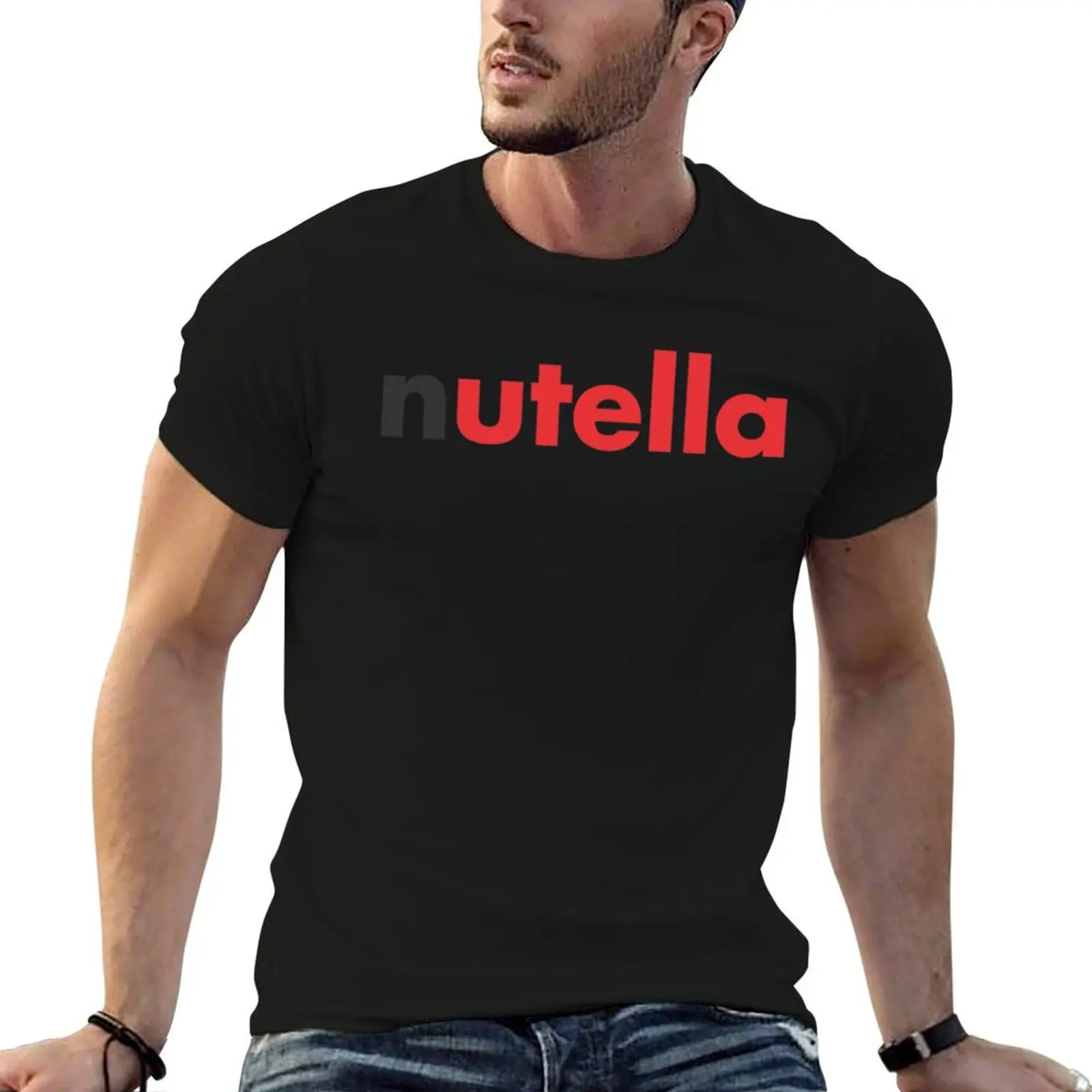 Nutella T-Shirt Classic Print Short Sleeve Shirt