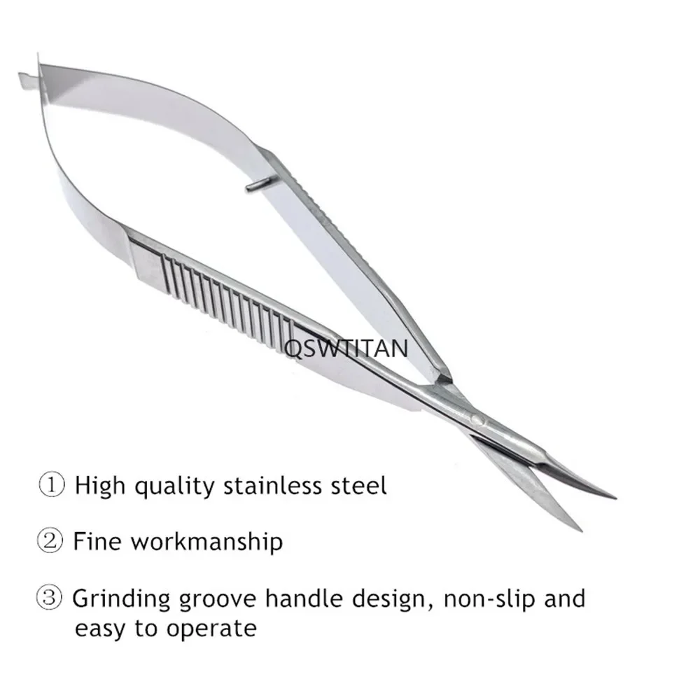 Ophthalmic Westcott Stitch Scissors Titanium Stainless steel Sharp Pointed Tips Ophthalmic Scissors Instrument