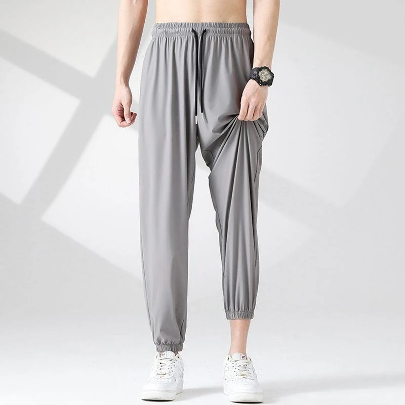 

Loose Casual Pants Man Baggy Big Size Low Price Stylish Regular Fit Vintage Original Clothing Spandex Cotton Trousers for Men