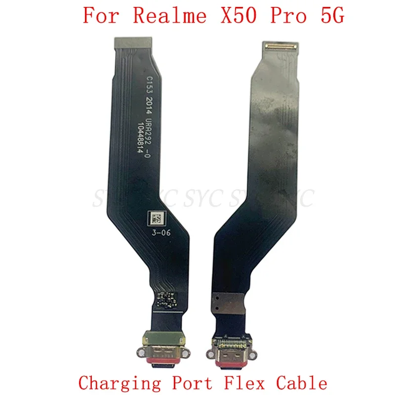 USB Charging Connector Flex Cable For Realme X50 Pro 5G Charging Port Board Repair Parts