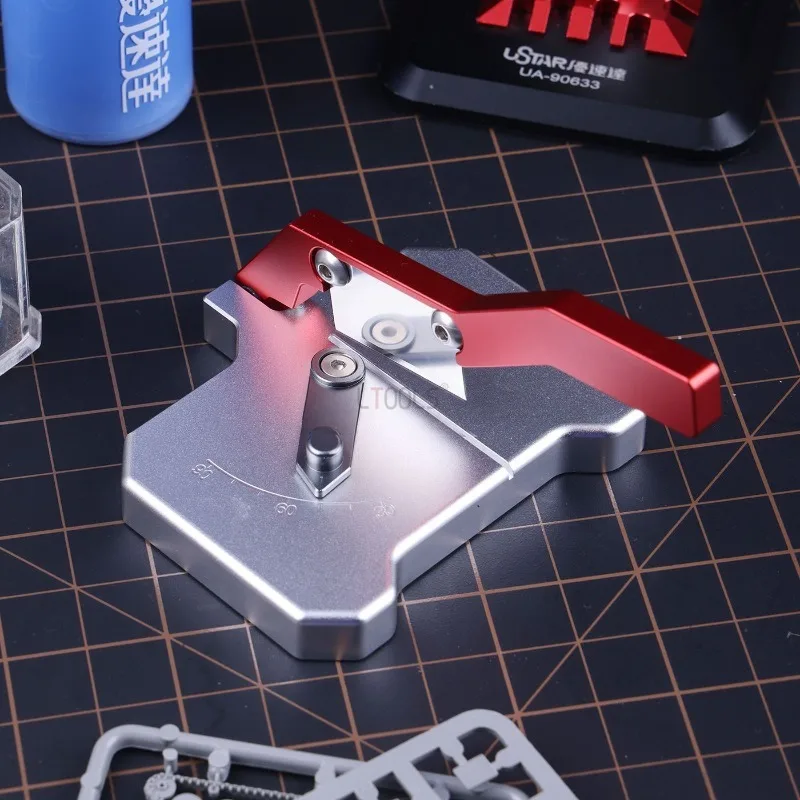 

Multi-Function Mini Cutting Table Precise Portable Adjustable Angle Shear Cutter for Film & Plastic Rod Angle Cutting Guide Tool